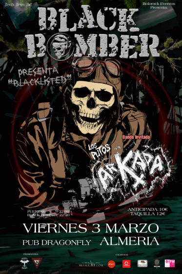 Black Bomber + Los Putos Arkada